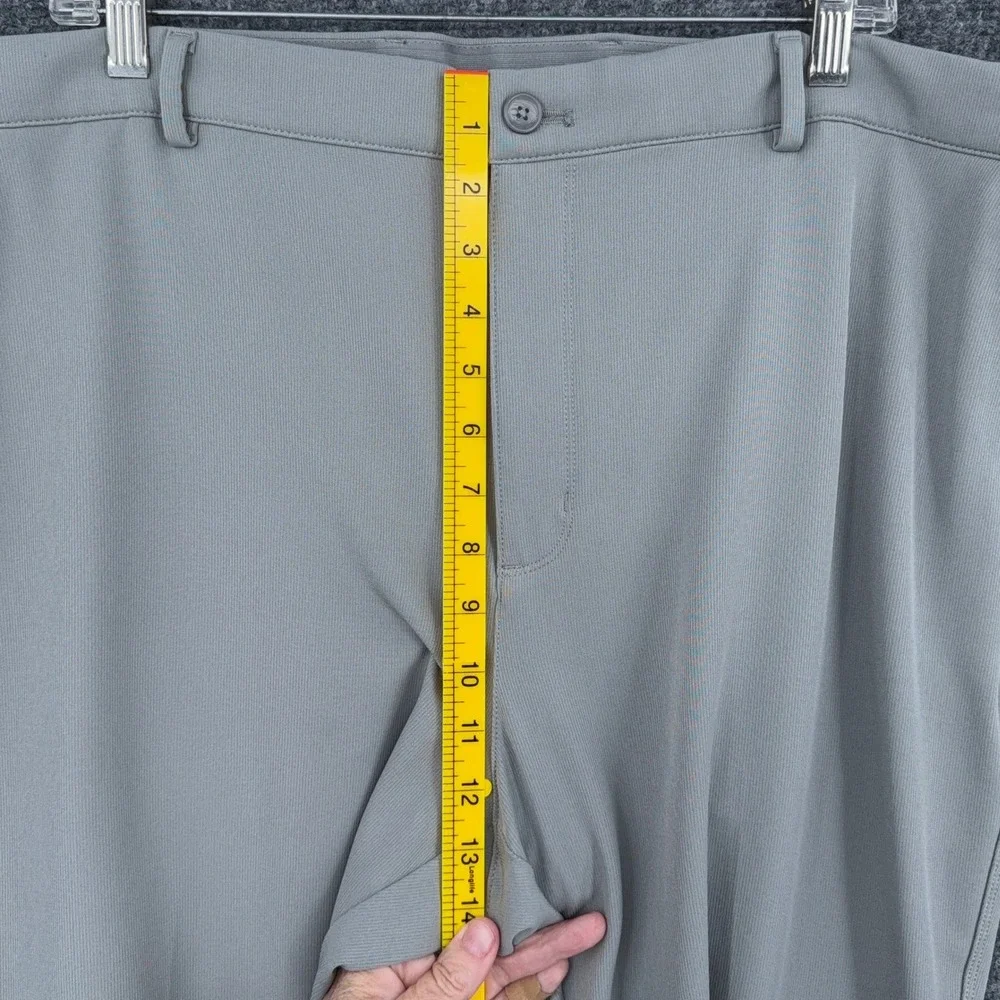 Greg Norman Golf Pants Mens 40x32 Polyester Spandex Gray